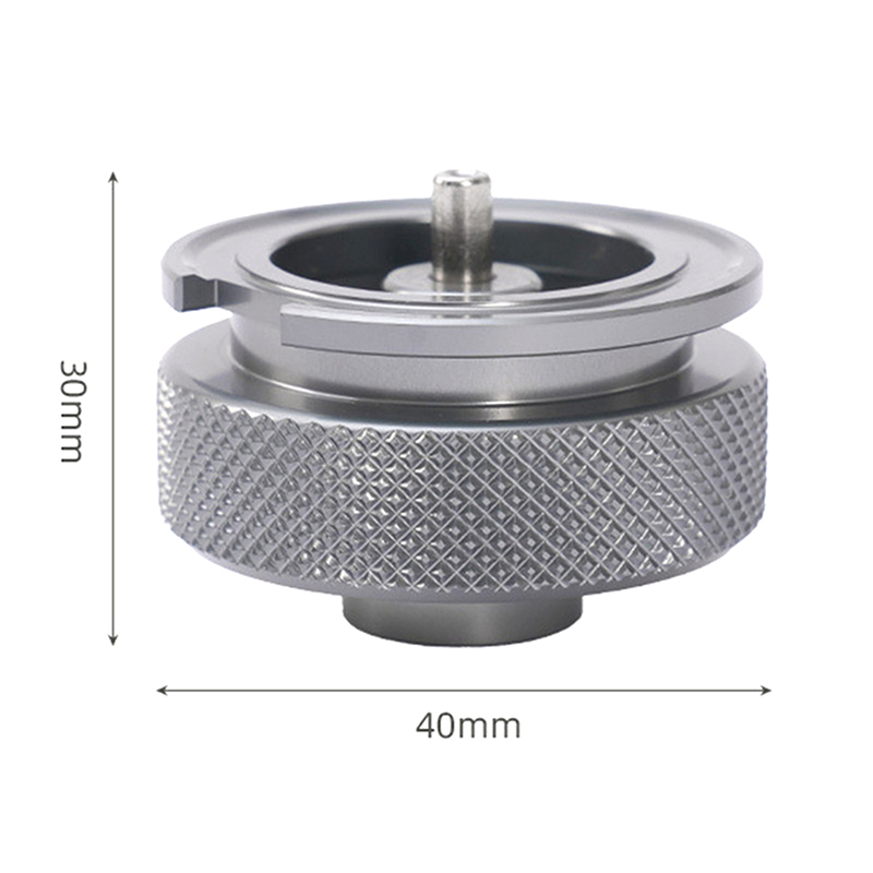 Camping Cooking Jet - Adapter zur Umwandlung von Flachgasflaschen in