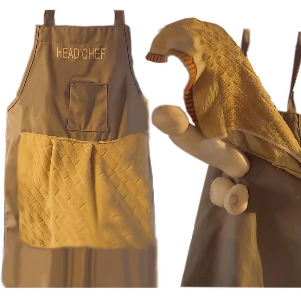 Camping Cooking Apron - Kreativer Scherzartikel: Kochschürze mit Überraschungstasche für
