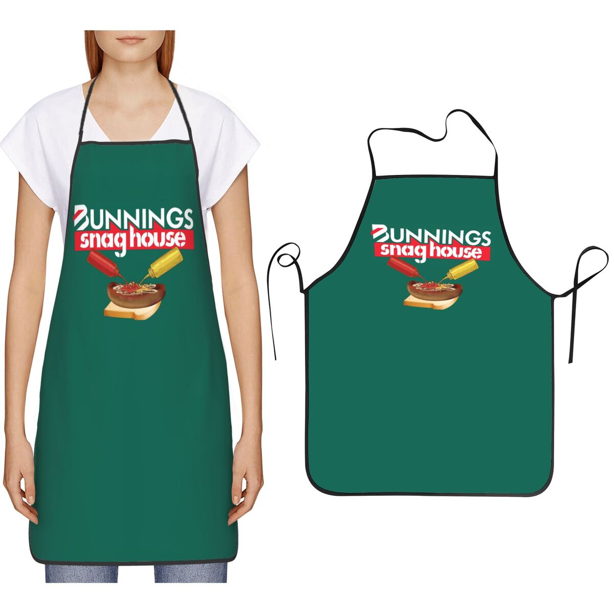 Camping Cooking Apron - Bunnings Snaghouse Schürzen, Koch, Kochen, Backen,