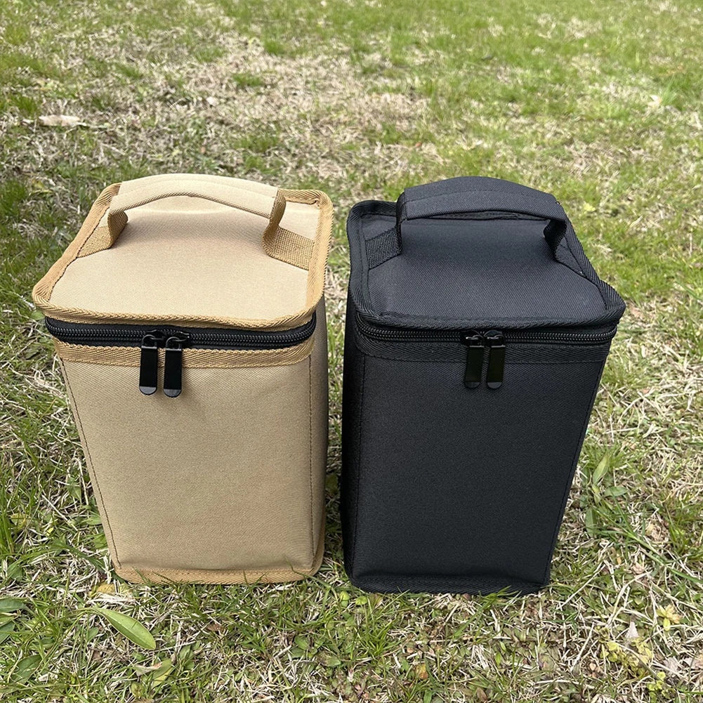 Camping Cooking Utensil Organizer - Camping Laterne Gas Tank Tasche Anti-Kollision
