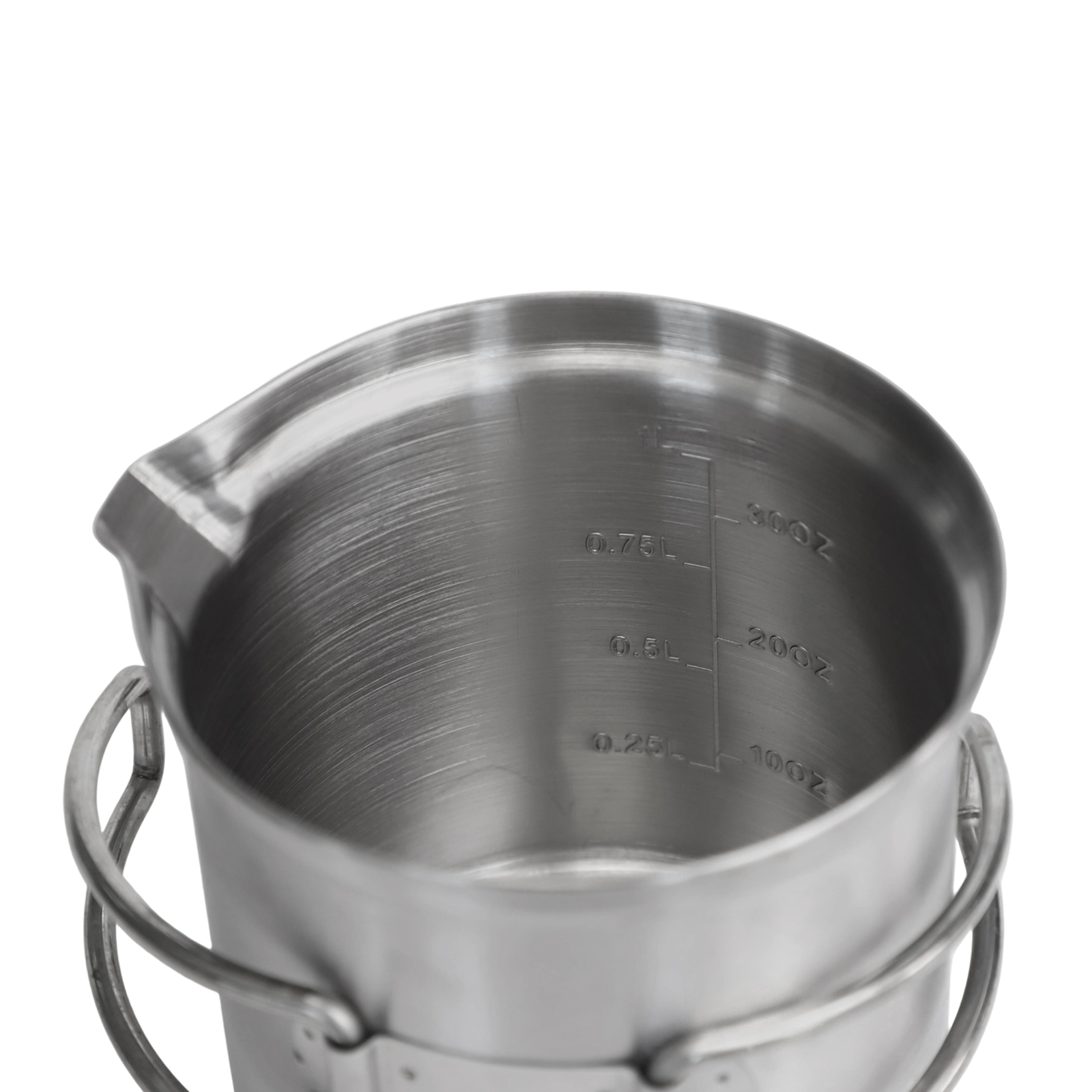 Camping Cooking Options - Camping-Kochgeschirr, tragbarer Brennholzofen, integrierte Messskala, vielseitige