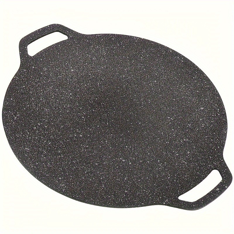 Camping Cooking Portable - 1 Stück Gusseisen-Außengrillpfanne, antihaftbeschichtet, Teppanyaki-Platte für