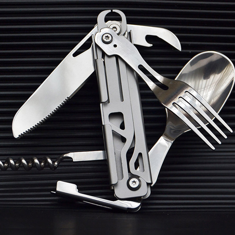 Multifunktionales Camping-Gabe – Camping Cooking And Dining Set Bewertung und Preis