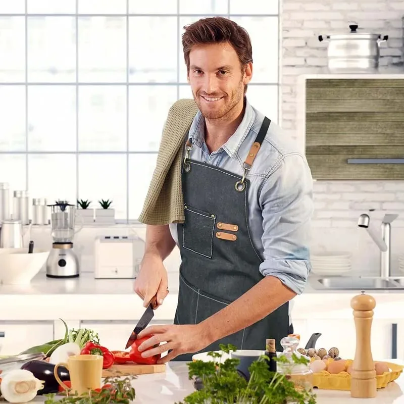 Haushalt Leinwand Schürze Öl-p – Camping Cooking Apron Bewertung und Preis