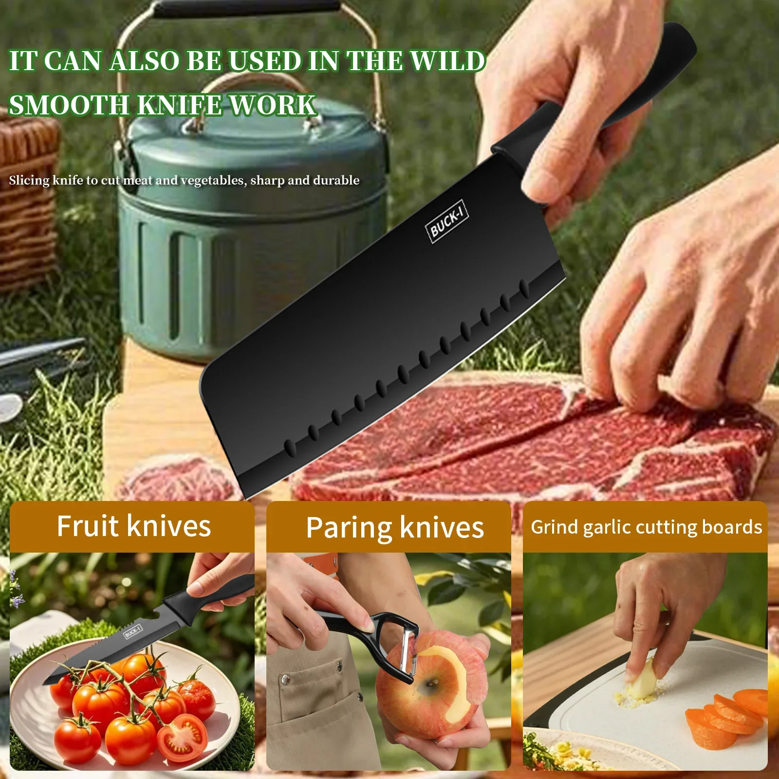 Tragbares Outdoor-Utensilien-S – Camping Cooking And Dining Set Bewertung und Preis