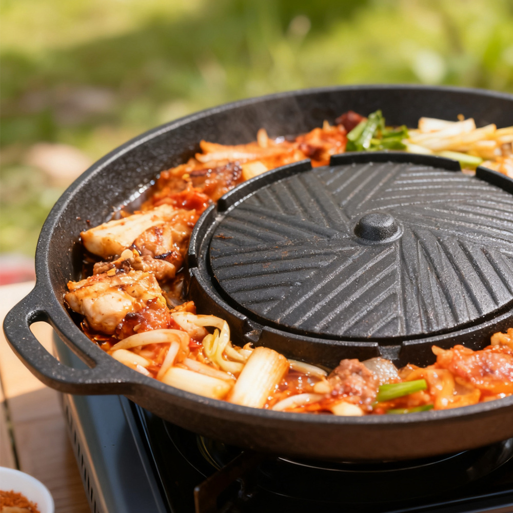 KOSUN Koreanische BBQ-Grillpfa – Camping Cooking Portable Bewertung und Preis