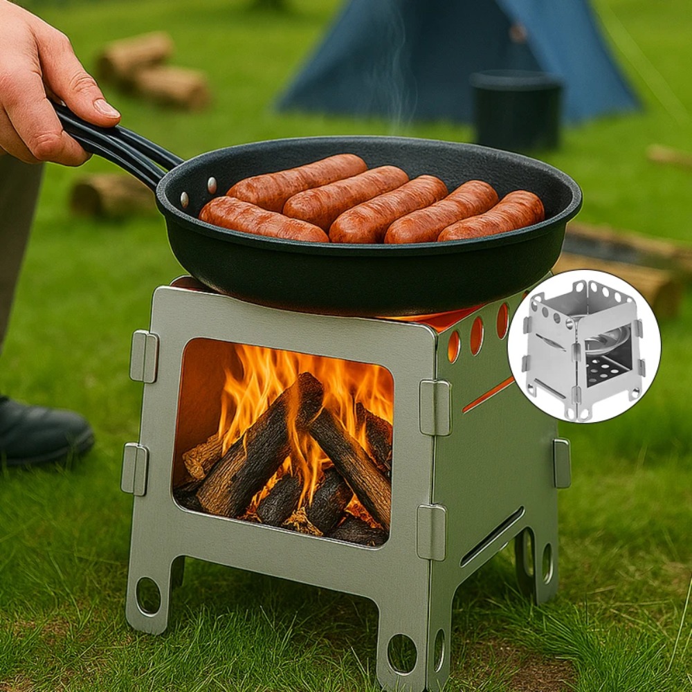Camping Ofen Holzofen Alkohol  – Camping Cooking Wood Stove Bewertung und Preis