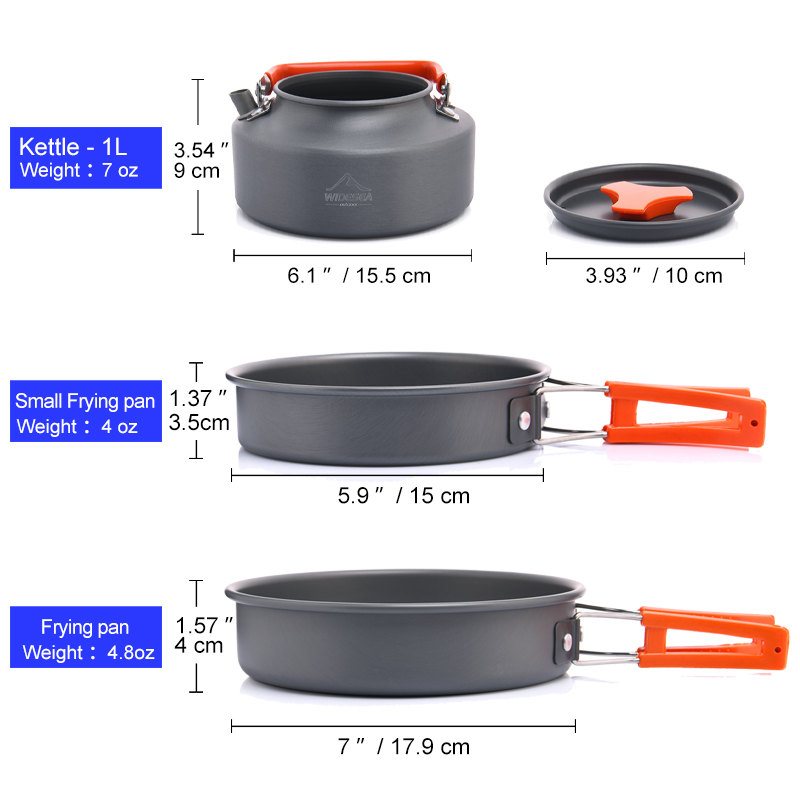 Widesea Camping Outdoor Kochge – Camping Cooking And Dining Set Bewertung und Preis