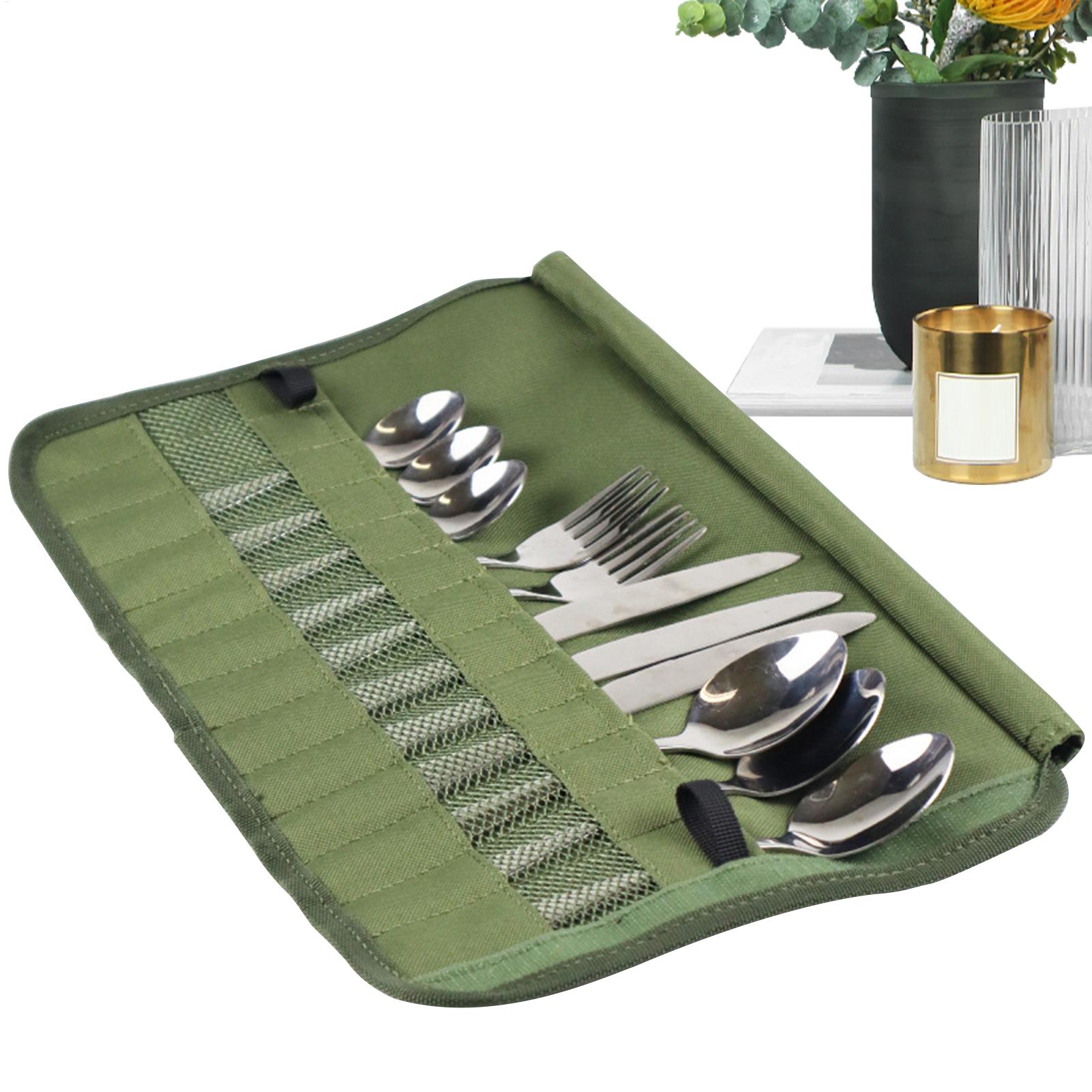 Camping-Bestecktasche, Camping – Camping Cooking Utensil Organizer Bewertung und Preis