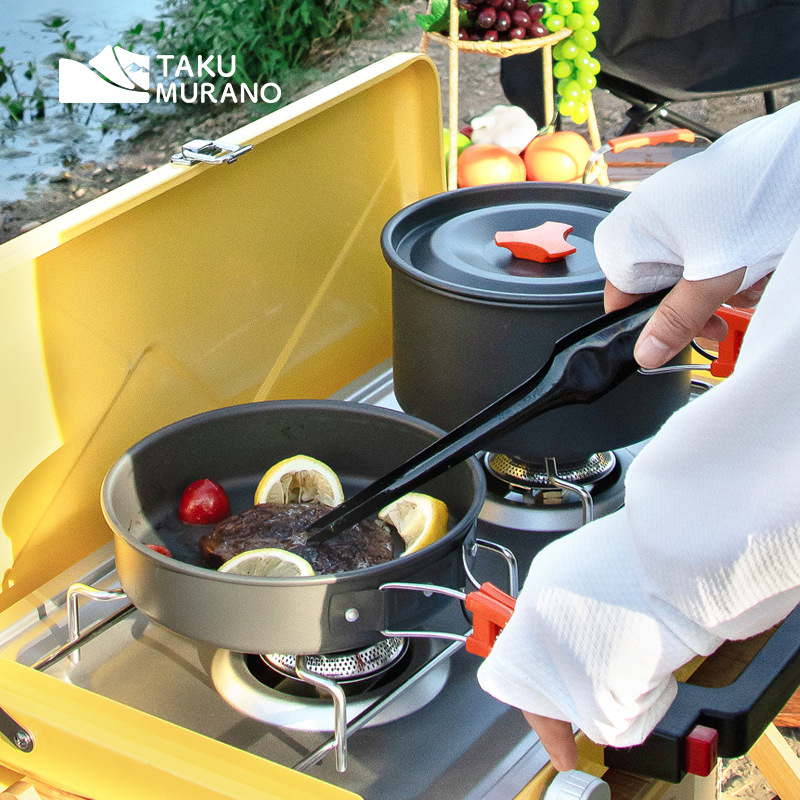 Camping-Kochgeschirr-Set, ultr – Camping Cooking Roll Bewertung und Preis